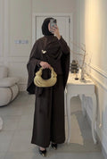 The Monarch Drape Set - Dark Brown