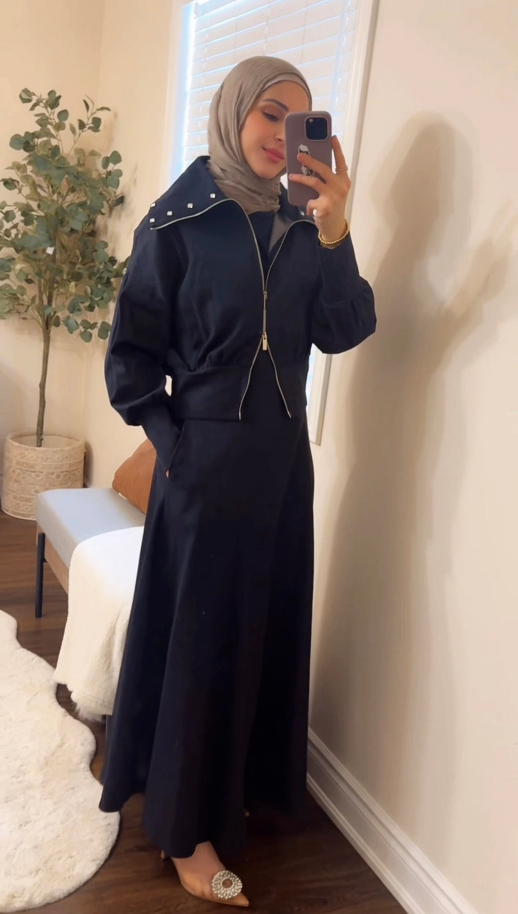 Layla Denim Dress Set image 9