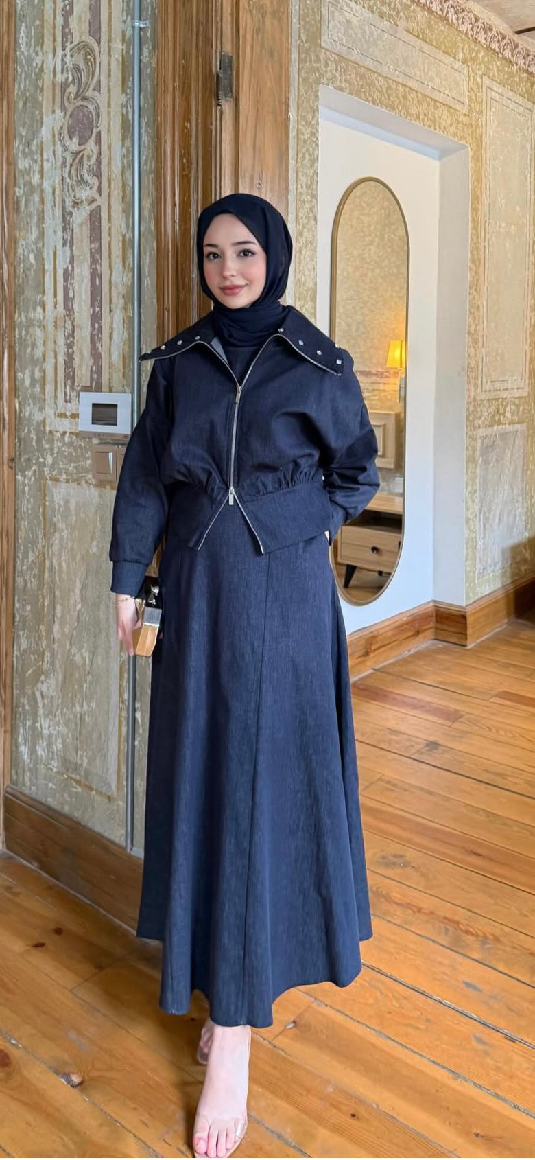 Layla Denim Dress Set image 1